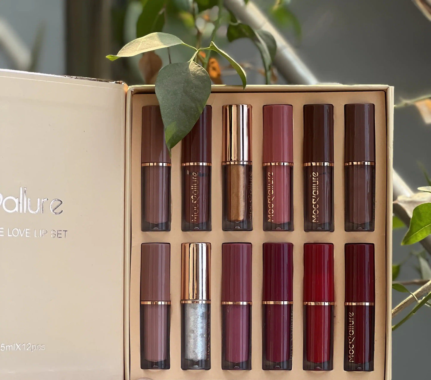 12 Colors Matte Lipstick Set Gift Box